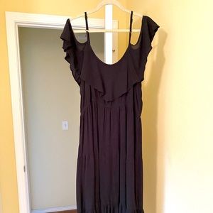 Old Navy Ruffled off the shoulder dress